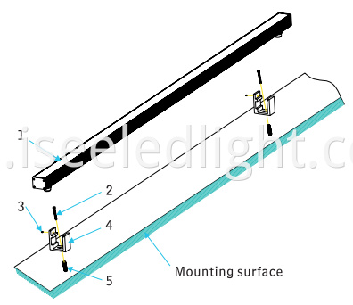 led bar install